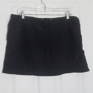 Windbreaker skirt L.L. Bean Size Large Black